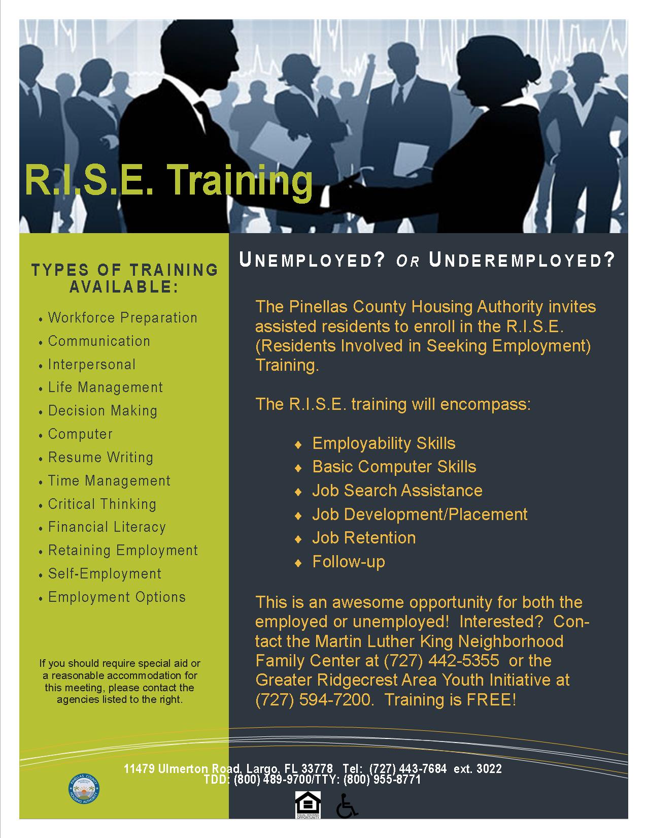 training flyers